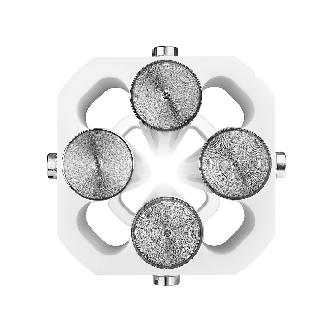 Precision quadrupole mass filter components manufactured by Reliance